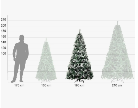 Miniatura 4 de Arbol De Navidad 1.90m Frondoso 600 Rama